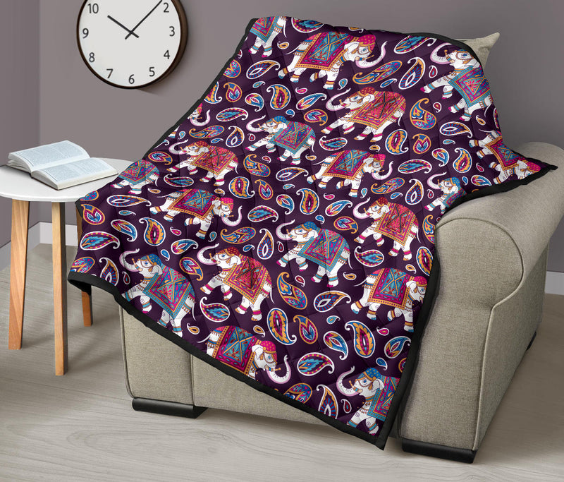 Bohemian Elephant Quilt